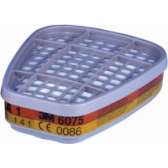 Filtro recambiable para vapores orgánicos y formaldehído A1+F 3M 6075 - Referencia 6075